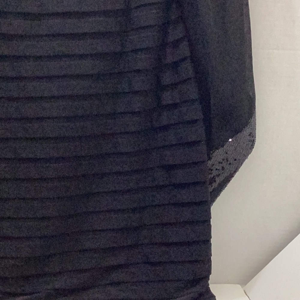 Adrianna Papell - Bell Sleeve Striped Dress - Picture 11 of 13